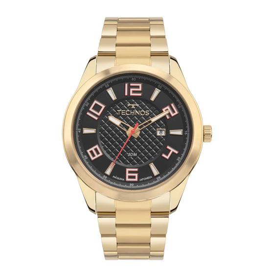 Imagem de Relógio Technos Masculino Racer Dourado - 2115TVT/1P