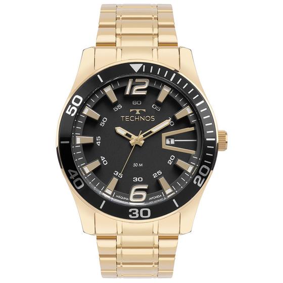 Imagem de Relógio Technos Masculino Racer Dourado REF - 2115LAJS/1P