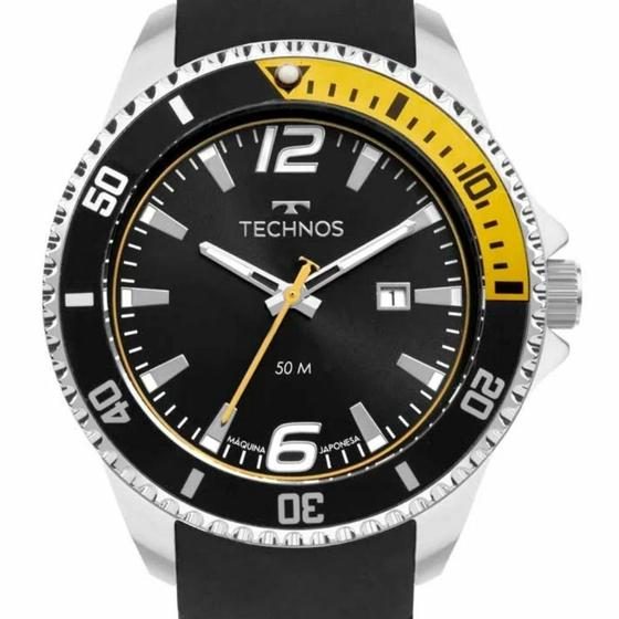 Imagem de Relógio Technos Masculino Racer Esportivo Analógico Original Oferta 2115ncw/1y