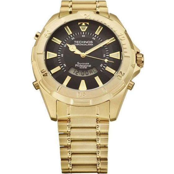 Imagem de Relógio Technos Masculino Skydiver Sport Dourado Wt205fl/4p