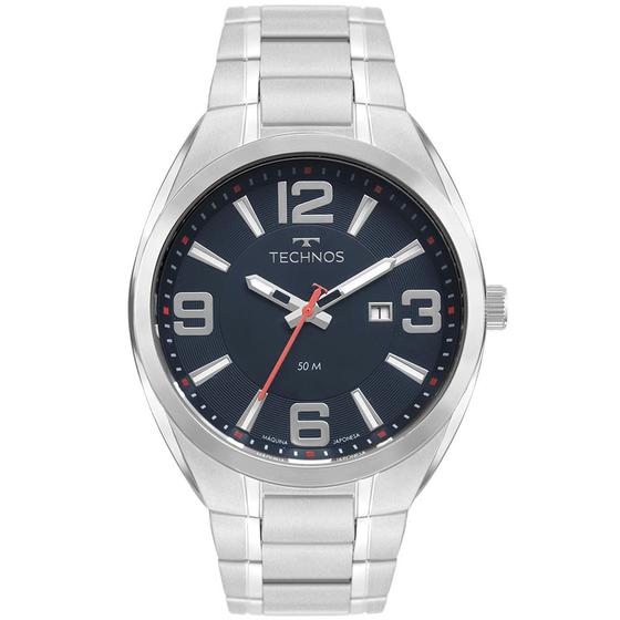 Relógio Technos Masculino Skymaster Prata 2117lew/1a Menor preço em Relógio Technos Masculino Skymaster Prata 2117lew/1a