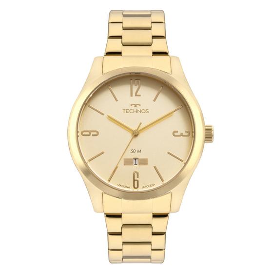 Imagem de Relógio Technos Masculino Steel Dourado - 2115MZJ/1X