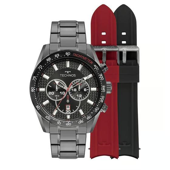 Imagem de Relógio Technos Masculino Ts Carbon Grafite - Js25Bbs/T1A