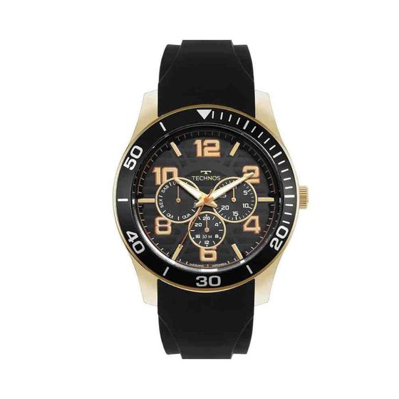 Imagem de Relógio Technos Racer Dourado Preto Masculino 6P29Alo/2P