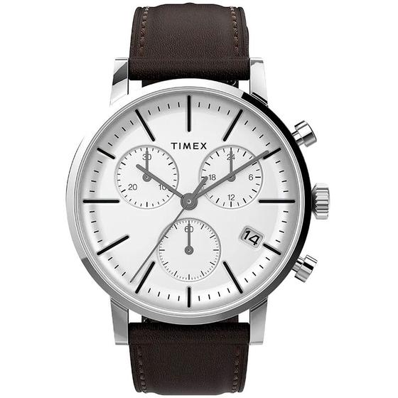 Imagem de Relógio Timex Cronógrafo Midtown Prata TW2V36600M