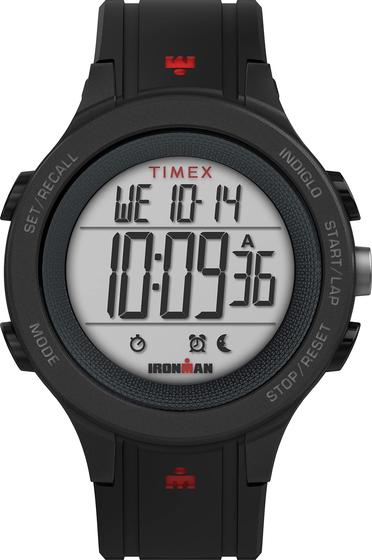 Imagem de Relógio Timex Ironman T200, estojo de 42 mm, pulseira de silicone para homens