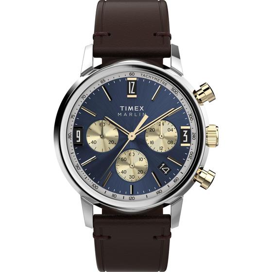 Imagem de Relógio Timex Marlin Quartz Chronograph 40mm para homens