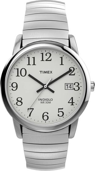 Imagem de Relógio Timex Masculino com Data e Pulseira Expansiva - Fácil Leitura