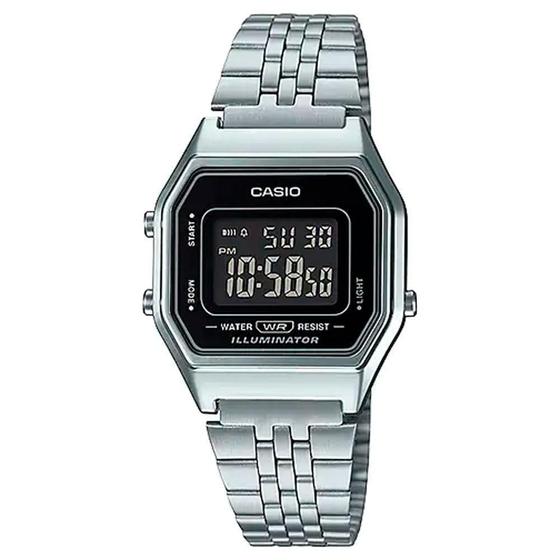 Imagem de Relógio Unissex Casio Vintage Prata - LA680WA-1BDF