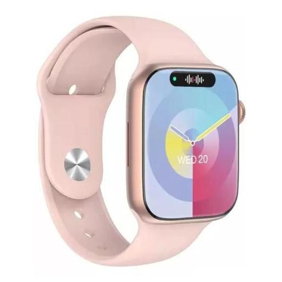 Imagem de Relógio Watch 10 Wearmax OS W99+ Plus super Amoled prova d'água NFC assistente inteligencia artificial chat GPT Smartwat