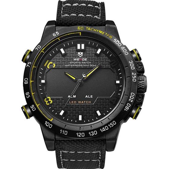 Imagem de Relógio Weide Masculino Anadigi WH6102B-7C