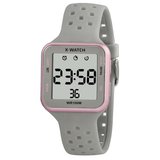 Imagem de Relógio X-Watch Feminino Xlppd034W Bxgx Retangular