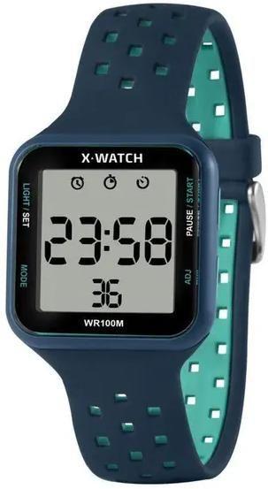 Imagem de Relógio x-watch masculino digital quadrado xgppd177 bxda