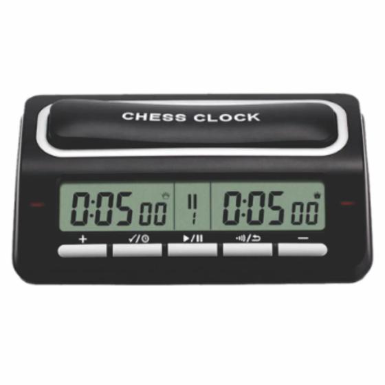 Imagem de Relógio Xadrez Digital Chess Clock Preto Grande