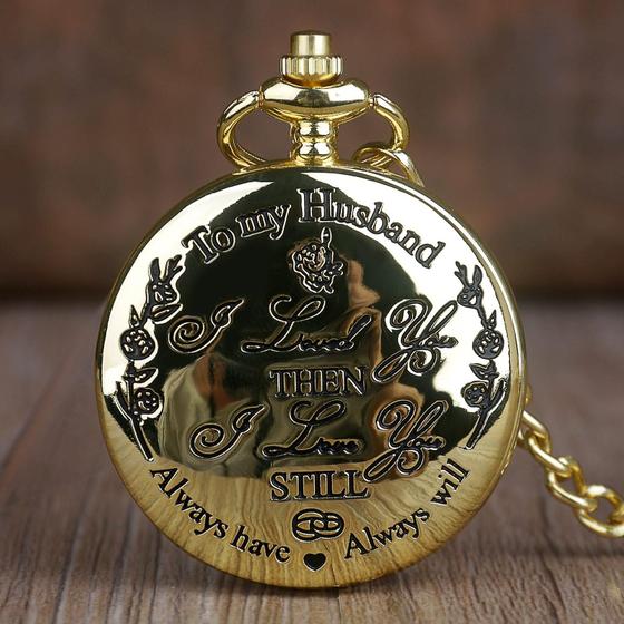 Imagem de Relógios de bolso de quartzo casual fob chain (prata)