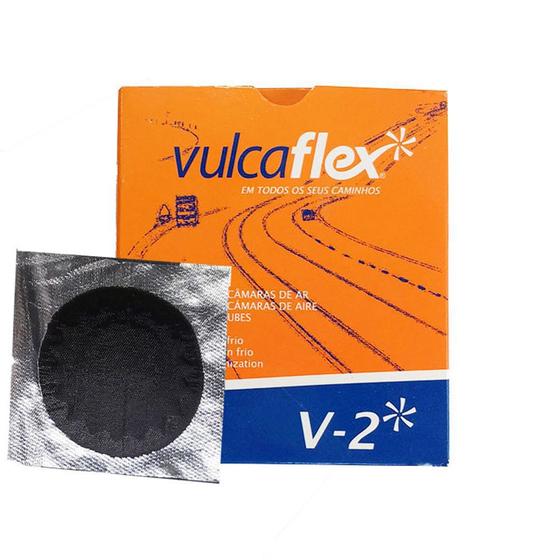 Imagem de Remendo A Frio V-2 050Mm Caixa Com 40 Peças - Vulcaflex