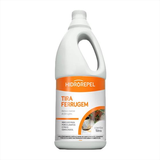 Remove Ferrugem Tira Ferrugem Piso Porcelanato Hidrorepel 1L ...