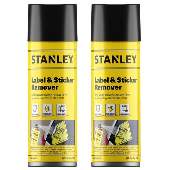 Imagem de Removedor de Adesivos STANLEY Label & Sticker (150ml) - Pacote com 2