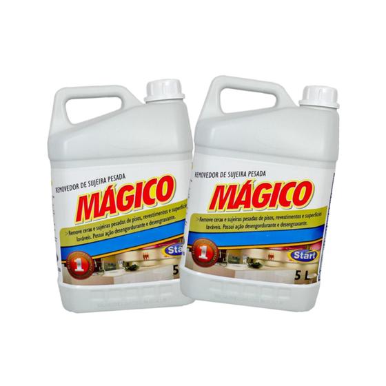 Removedor de Ceras Mágico 5 Litros - 2 unidades Menor preço em Removedor de Ceras Mágico 5 Litros - 2 unidades