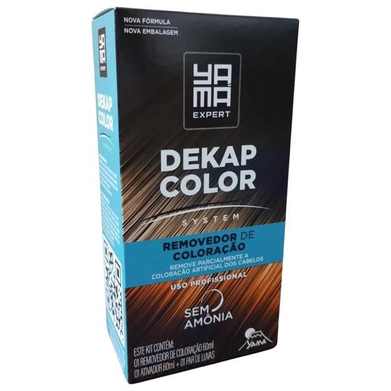 Imagem de Removedor De Coloração Capilar Dekapcolor Sytem 120ml Yamá