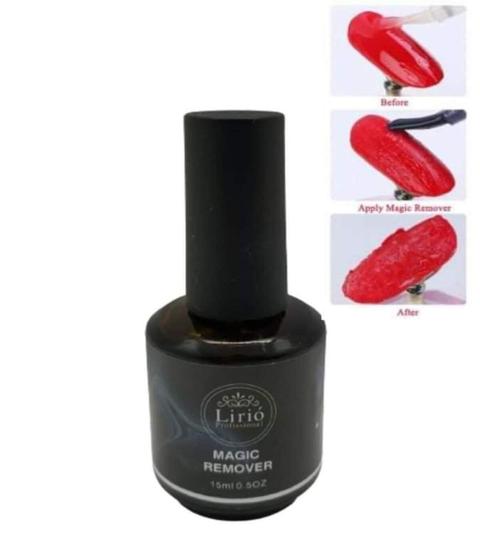 Imagem de Removedor De Esmalte Em Gel Magic Remover Lirió 15ml