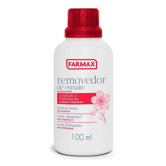 Imagem de Removedor de Esmalte Farmax sem Acetona 100ml