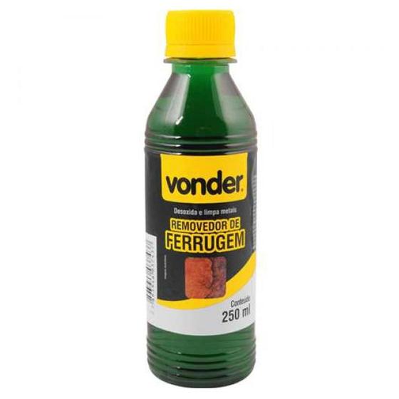 Imagem de Removedor De Ferrugem 250ml Desoxidar e Limpar Metais Vonder