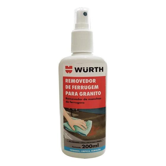 Imagem de Removedor de Ferrugem para Rochas, Cerâmicas e Granitos 200ml  Wurth  0890130101  Unitário