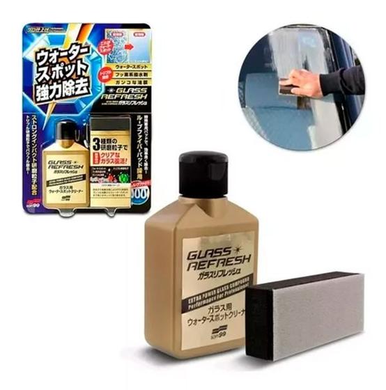 Imagem de Removedor de mancha de vidros glass refresh 80ml soft99