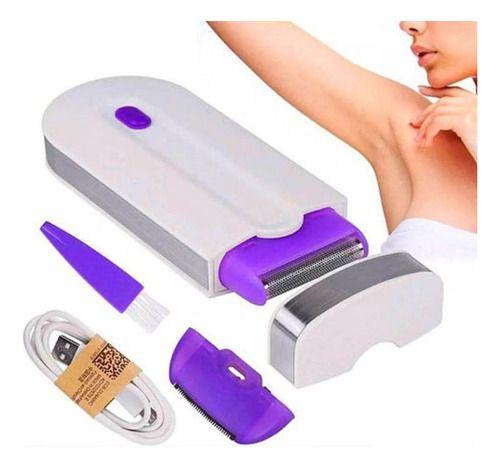 Imagem de Removedor De Pelos Depilador Touch Led Laser Sensor Feminino