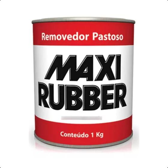 Imagem de Removedor De Tinta Pastoso 1kg Maxi Rubber
