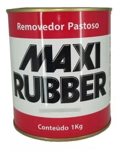 Imagem de Removedor De Tinta Pastoso Maxi Rubber 1kg 900ml