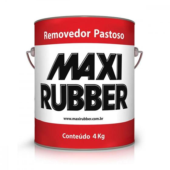 Imagem de Removedor De Tintas Maxi Rubber Pastoso 4Kg  2Ms002