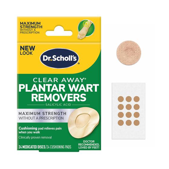 Imagem de Removedor de Verrugas Plantar Dr. Scholl's Clear Away - 24 Adesivos