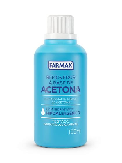 Imagem de Removedor Esmalte Farmax Base Acetona 100ml