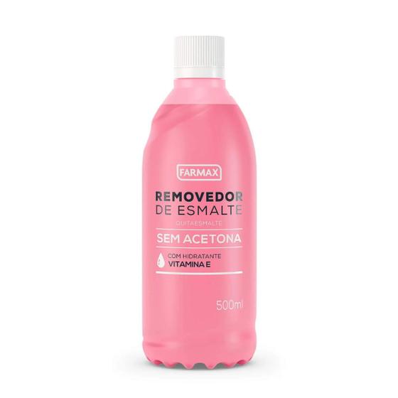 Imagem de Removedor farmax 500ml sem acetona - vitamina e