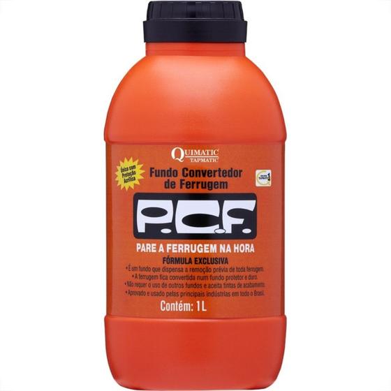 Imagem de Removedor Neutralizador Convertedor. Ferrugem Primer Pcf   1 L Dd3