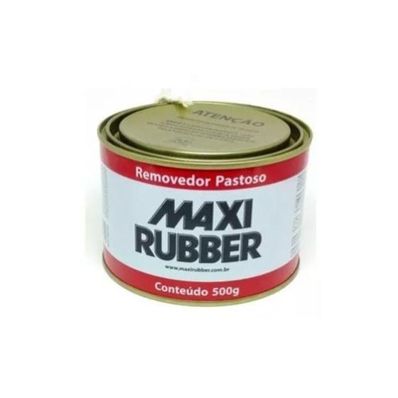 Imagem de Removedor pastoso 500g - 500g - maxirubber - kit c/ 06 un.