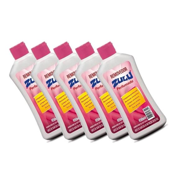 Imagem de Removedor Zulu Perfumado 450Ml Kit 5