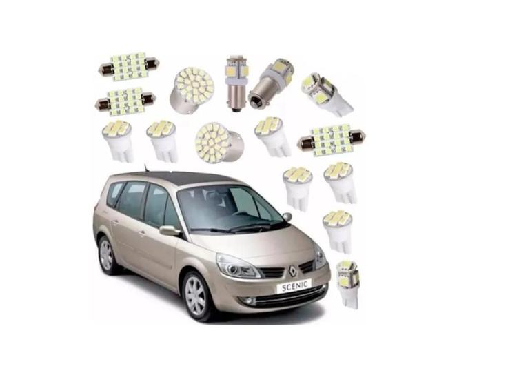 Imagem de Renault Grand Scenic Kit Completo Lampadas Led + Farol