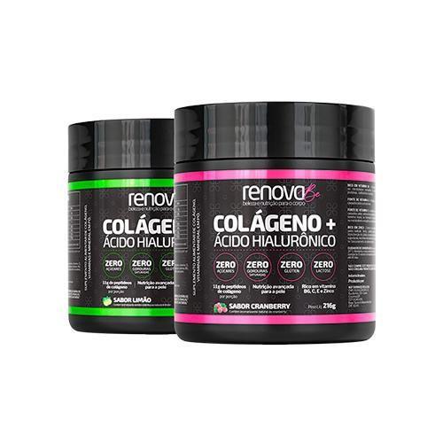 Renova Be Colágeno 2 Potes - Cranberry E Limão -Loja Oficial Menor preço em Renova Be Colágeno 2 Potes - Cranberry E Limão -Loja Oficial