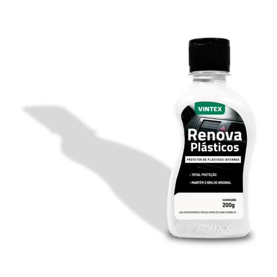 Imagem de Renova Plásticos Limpa Revitalizador Borracha 200g Vonixx