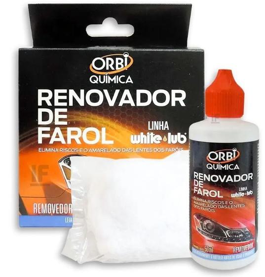 Imagem de Renovador De Farol Automotivo Revitalizador Orbi 50ml