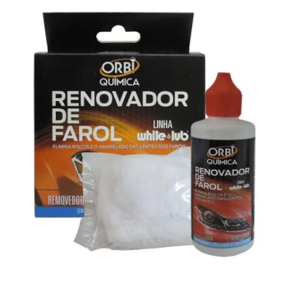 Imagem de Renovador De Farol Limpa Tira Fosco Amarelado Orbi 50Ml