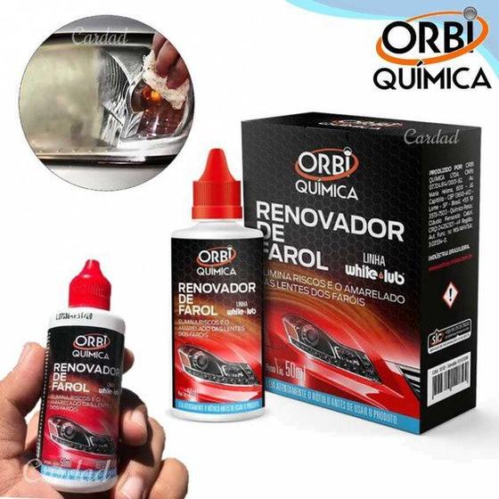 Renovador de Farol Tira Amarelado Aspecto Fosco Orbi Revitalizador 50ml é ruim? Renovador de Farol Tira Amarelado Aspecto Fosco Orbi Revitalizador 50ml é boa?