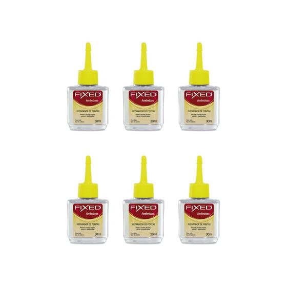 Imagem de Reparador De Pontas Fixed Amendoas 30ml-Kit C/6un