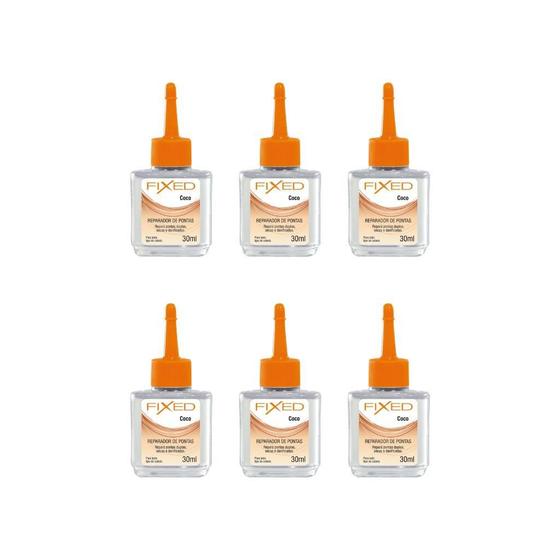 Imagem de Reparador De Pontas Fixed Coco 30Ml-Kit C/6Un