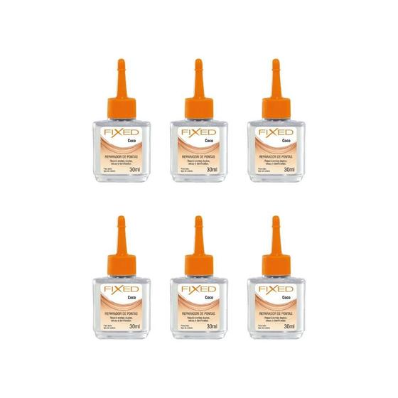 Imagem de Reparador De Pontas Fixed Coco 30Ml-Kit C/6Un