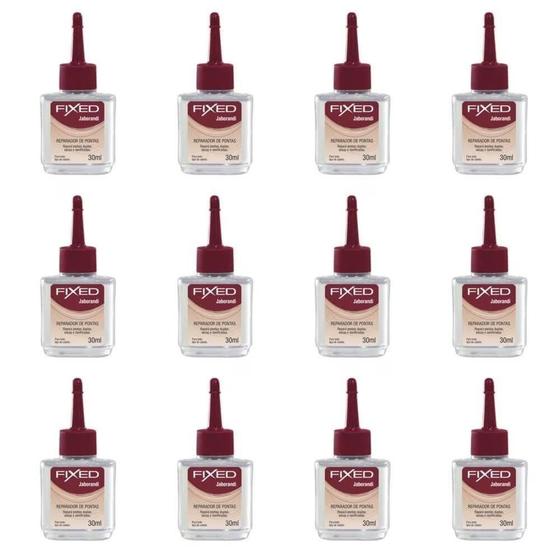 Imagem de Reparador De Pontas Fixed Jaborandi Caixa 12 Un 30Ml Cada