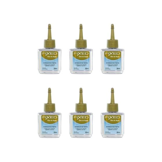 Imagem de Reparador De Pontas Fixed Oleo De Argan 30Ml-Kit C/6Un